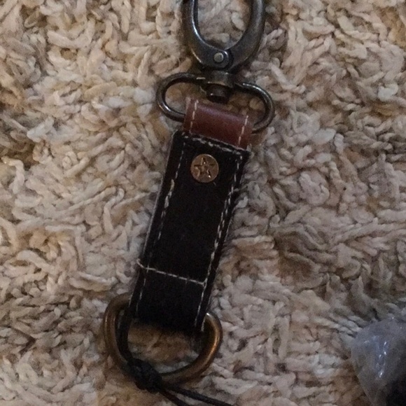 Myra Black and white hairon key fob, each unique - Picture 5 of 9